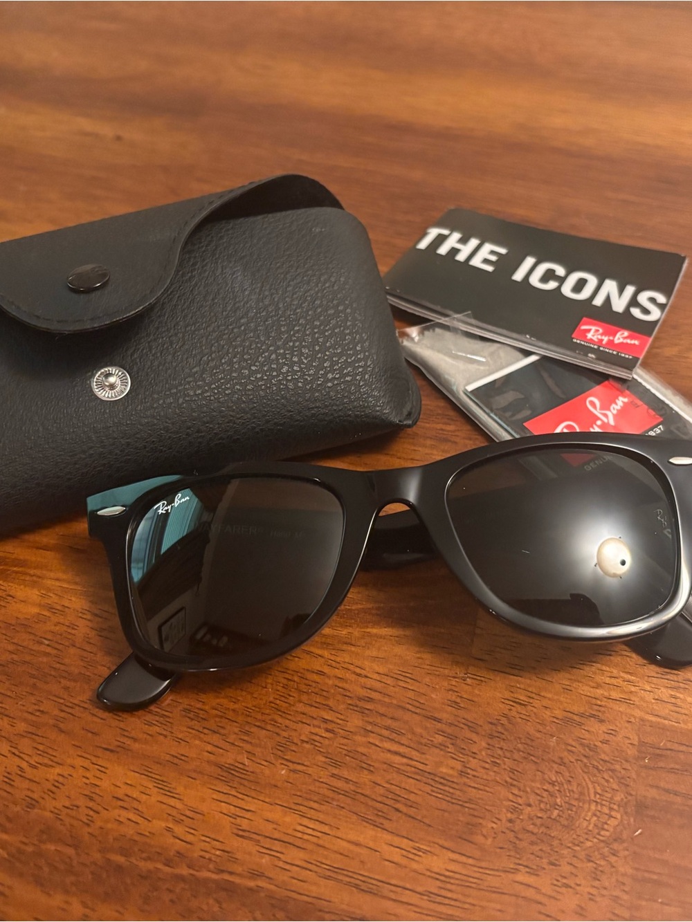 Ray-Ban Black Wayfarer Sunglasses